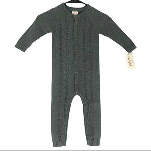 Baby Cat & Jack Long Sleeve Sweater Romper 18mths